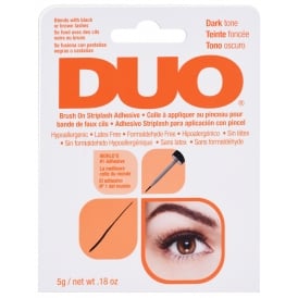 DUO Brush On Striplash Adhesive with Vitamins Dark