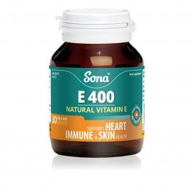 E400 Natural Vitamin E 30 Caps