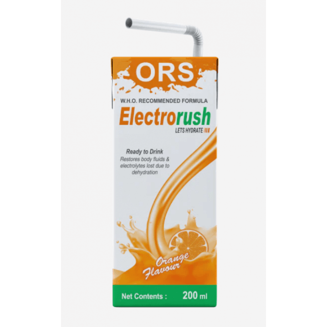 Electrorush ORS Ready to Drink Orange 200ml