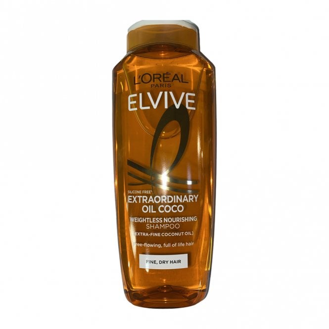 Elvive Extraordinary Coconut Oil Shampoo 400ml