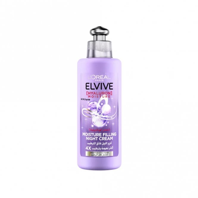 Elvive Hyaluronic Moisture Night Filling Hair Cream 200ml