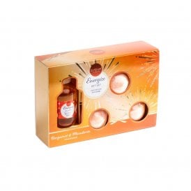 Elysium Spa Energise 4pc Gift Set50ml Diffuser, 3 x 50g Bergamot & Mandarin Bath Bombs