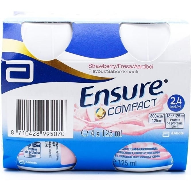 Ensure Compact Strawberry 24X125ml