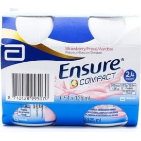 Ensure Compact Strawberry 24X125ml