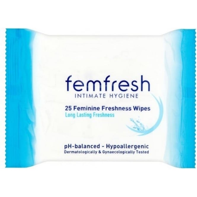 Femfresh Wipes 25 Pack