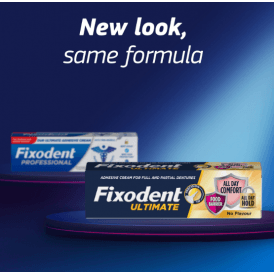 Fixodent Ultimate Flavour Free 40g