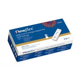 Flowflex SARS-CoV-2 Rapid Antigen Lateral Flow Test 5 pack (expiry 07/10/26)