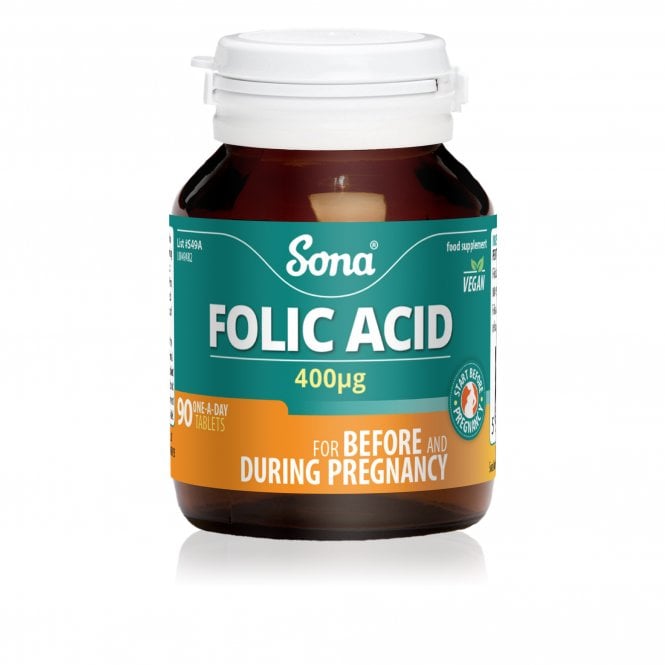 Folic Acid 90 Tabs