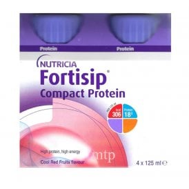Fortisip Compact Protein Cool Red fruit 24 x 125ml
