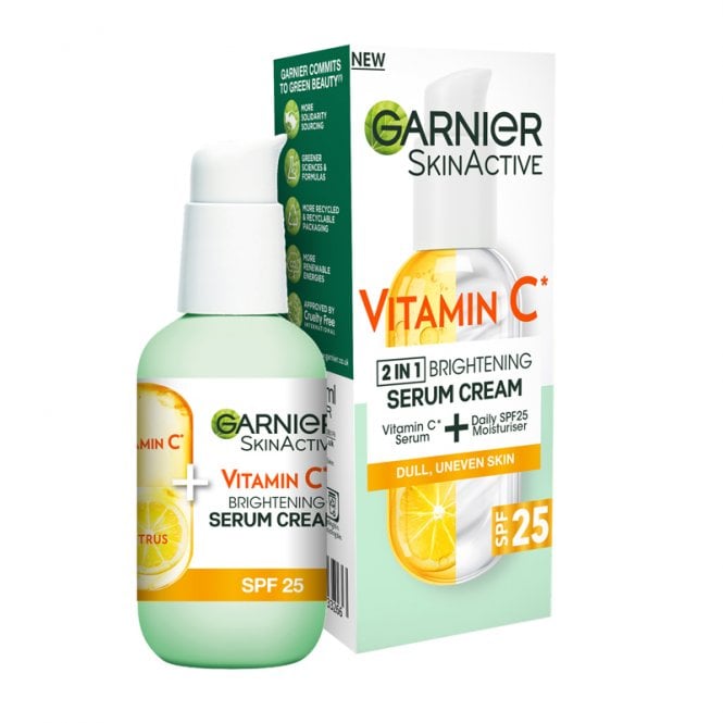 Garnier Skin Active Vitamin C Brightening Serum Cream SPF25 50ml