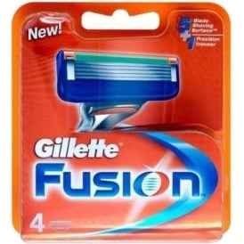 Gillette Fusion Manual Blades 4 Pack