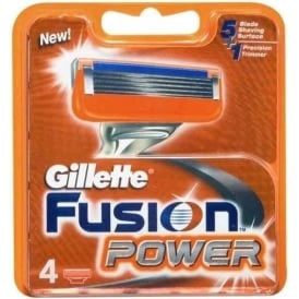 Gillette Fusion Power Blades 4 Pack