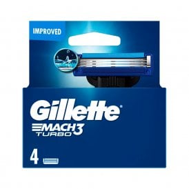 Gillette Mach 3 Turbo Blades 4's