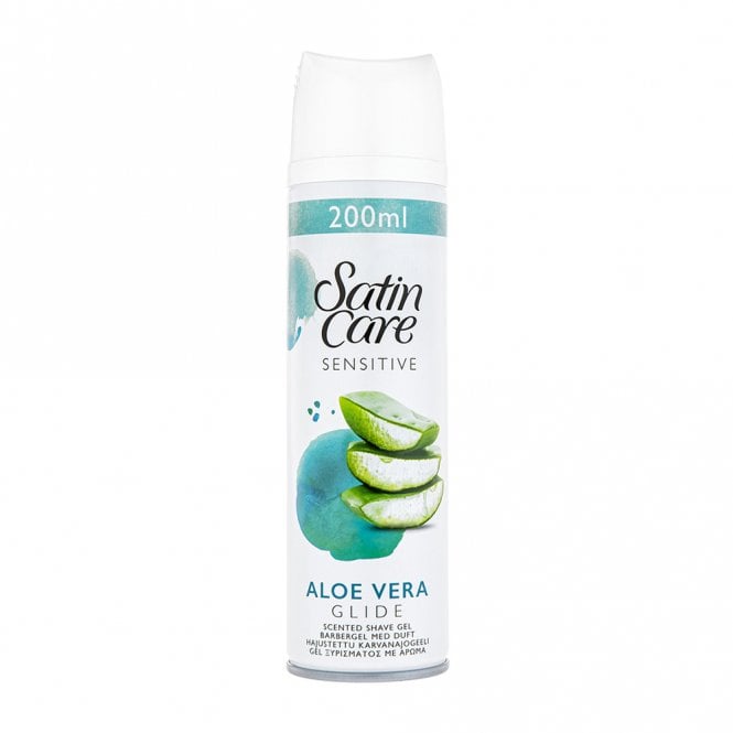 Gillette Satin Care Sensitive Shave Gel 200ml
