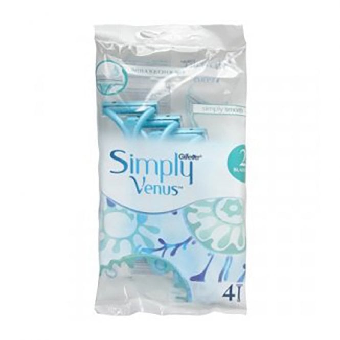 Gillette Simply Venus 2 Disposable Razors 4's