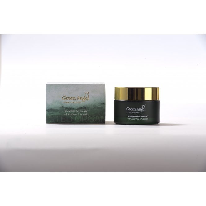 Green Angel Seaweed Aloe Vera and Avocado Face Mask 50ml