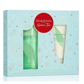 Green Tea 100ml 2pc Gift Set100ml Edt Spr, 100ml Honey Drops Cream