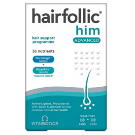 Hairfollic Him Advanced 30 Tablets/30 Capsules