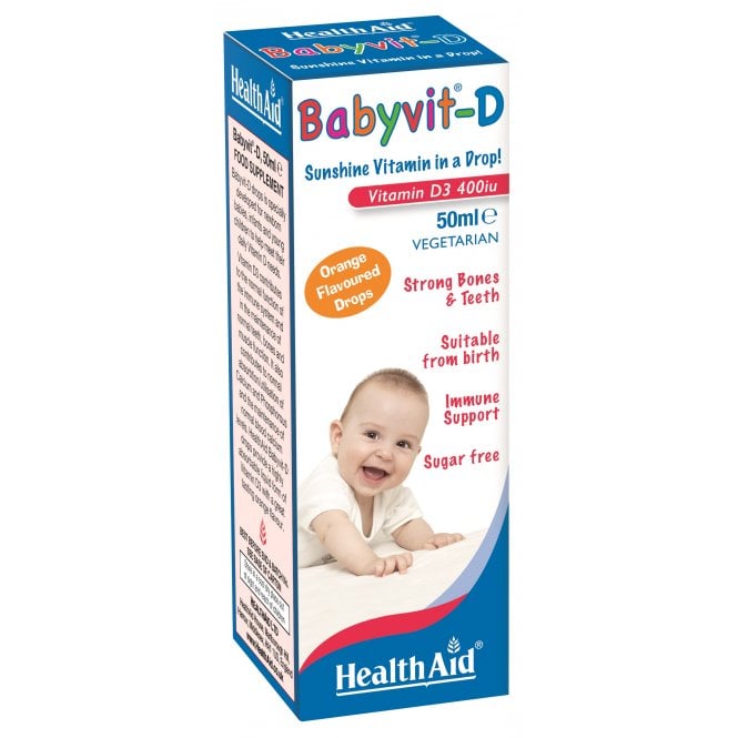 HealthAid Baby Vit D Drops