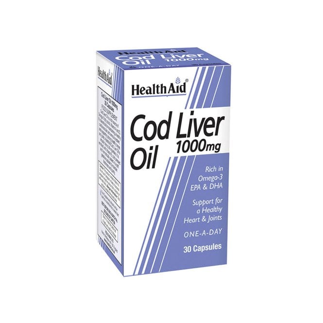 HealthAid Cod Liver Oil 1000 mg