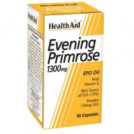 HealthAid Evening Primrose Oil Caps1300mg