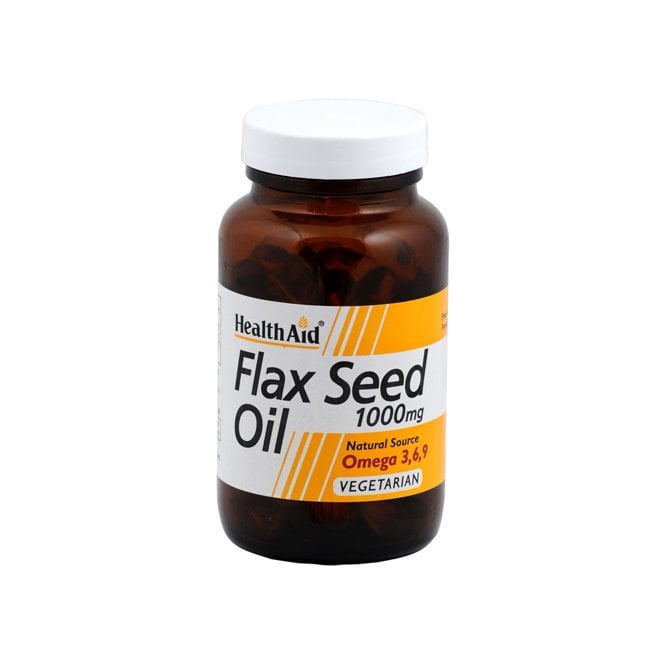 HealthAid Flaxseed Oil Caps 1000mg