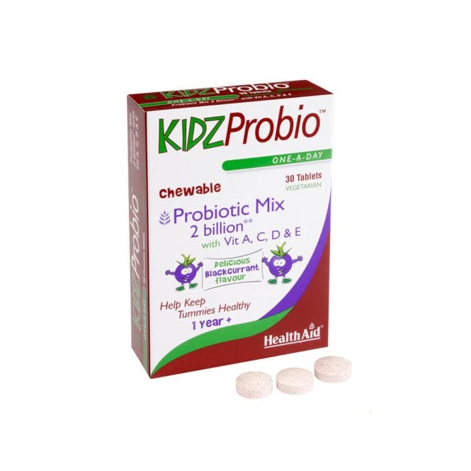 HealthAid Kidz Probio (2 billion) Vit A,D,E,C Blister Pack