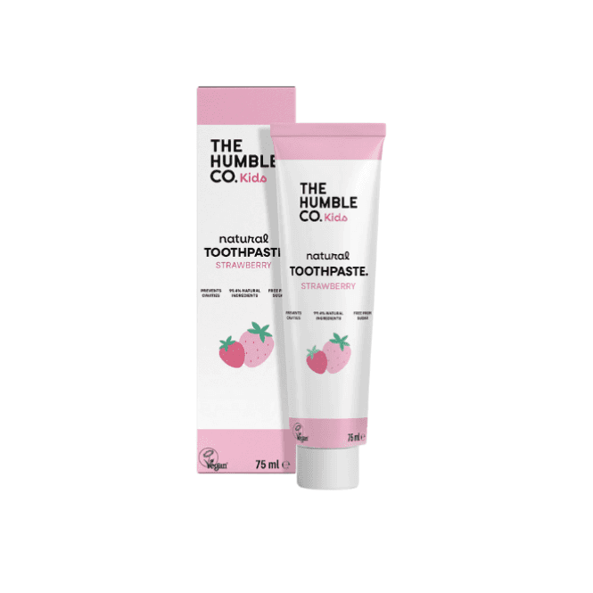 Humble Natural Kids Toothpaste - Strawberry