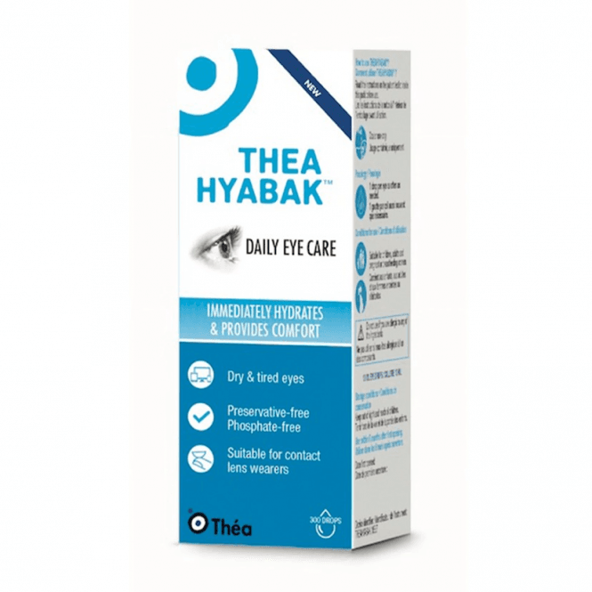 Hyabak 10ml Eye Drops for Dry Eye