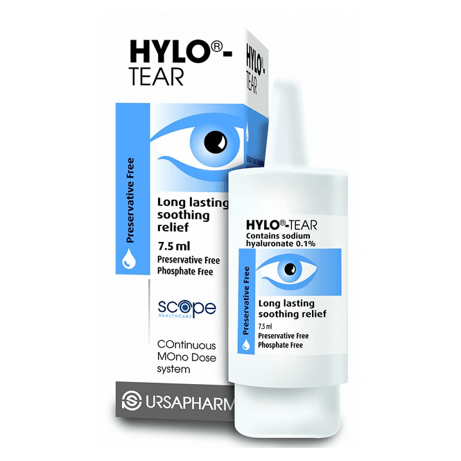 Hylo-Tear 0.1% Preservative Free Ophthalmic Solution 10ml
