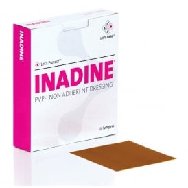 Inadine PVP-I Non-Adherent Dressing 5x5cm 25 pack