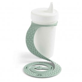 Infantino Sippigrip Silicone Green Cup & Toy Holder