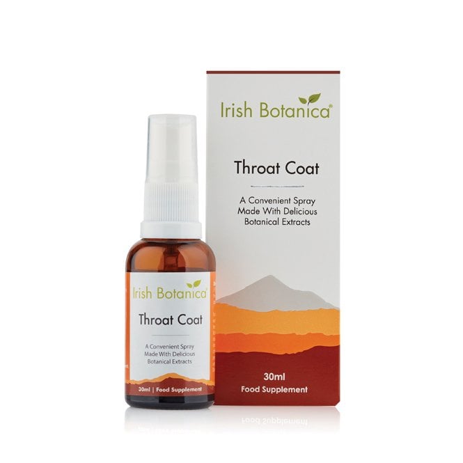 Irish Botanica Throat Coat 30ml Spray