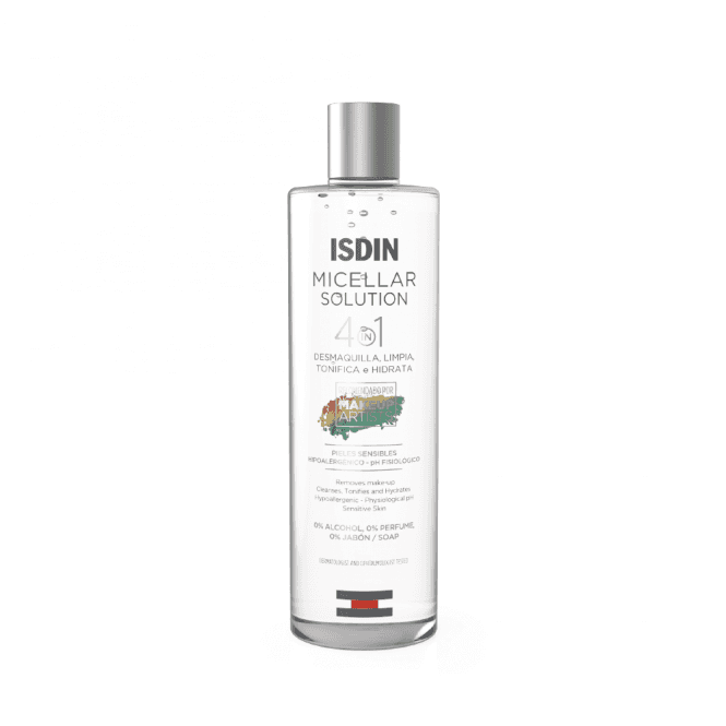 ISDIN MICELLAR SOLUTION 4 in 1 Hydrating Facial Cleansing 400ml