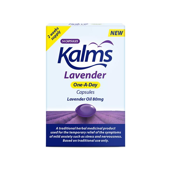 Kalms Lavender One A Day Capsules 14 Pack