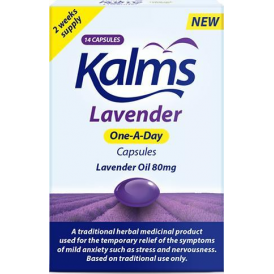 Kalms Lavender One A Day Capsules 14 Pack