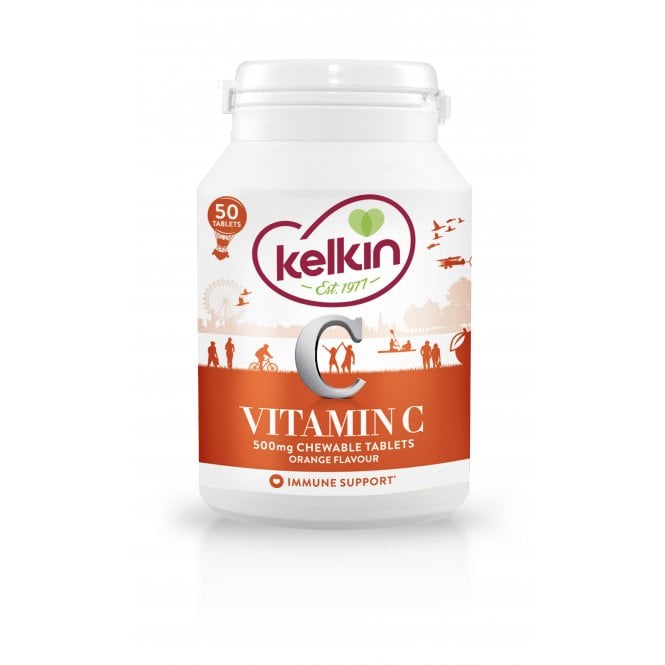 Kelkin Vitamin C 500mg Chewable 50's