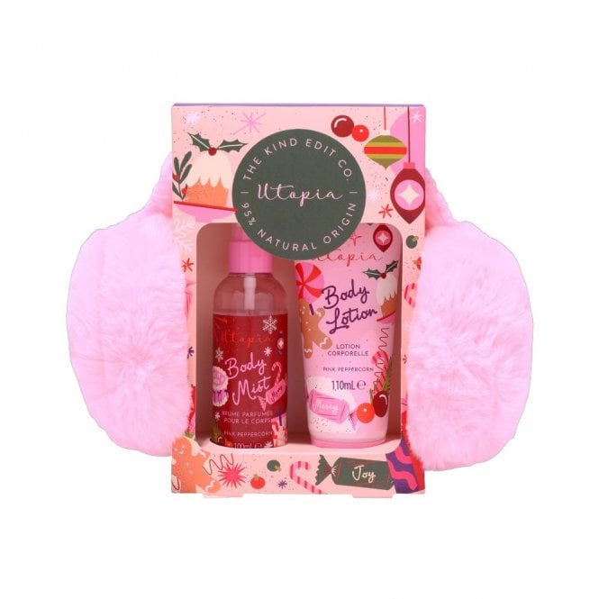 Kind Cosy Comfort Trio Gift Set100ml Body Mist, 110ml Body Lotion, A Pair Of Ear Muffs