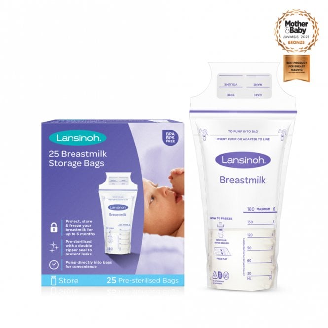 Lansinoh Breastmilk Storage Bags 25's