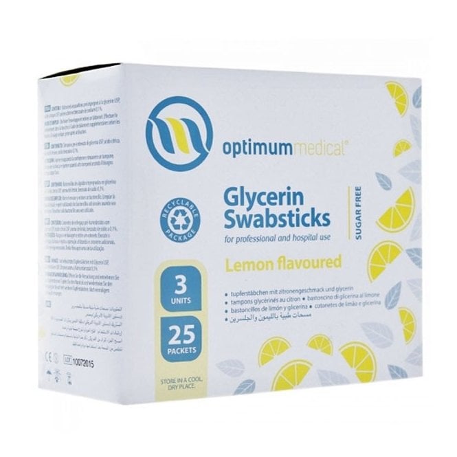 Lemon and Glycerin Swab sticks (3X25)