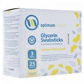 Lemon and Glycerin Swab sticks (3X25)