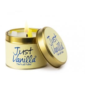 Lily Flame Candle Just Vanilla