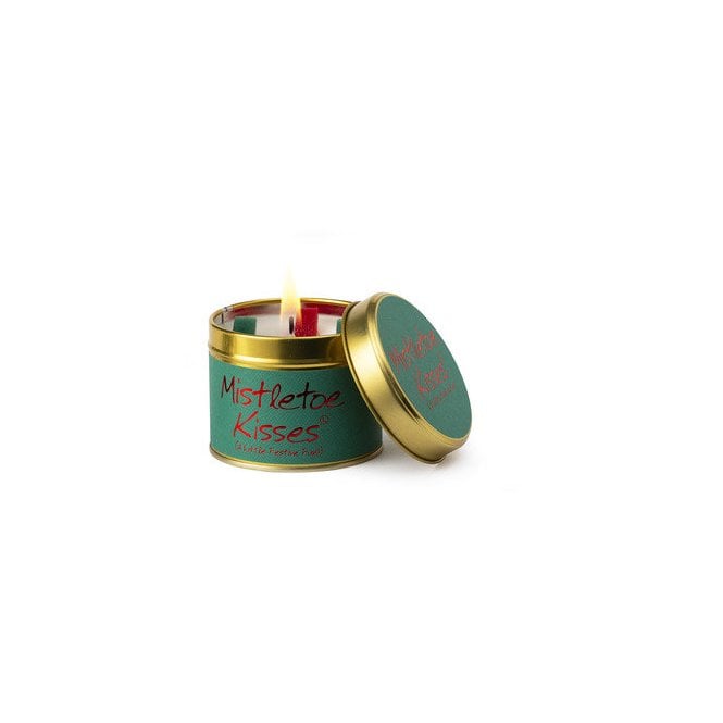 Lily Flame Candle Mistletoe Kisses