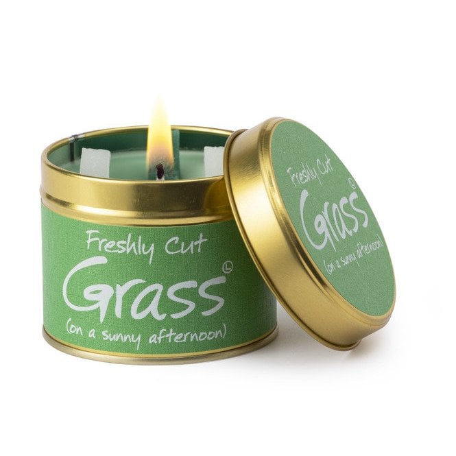 Lily Flame Cut Grass Candle