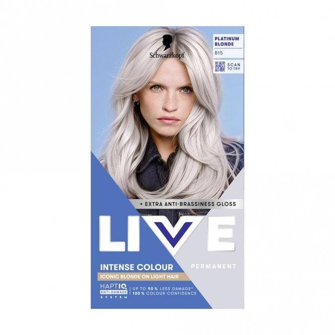 Live Intense Colour Platinum Blonde B15