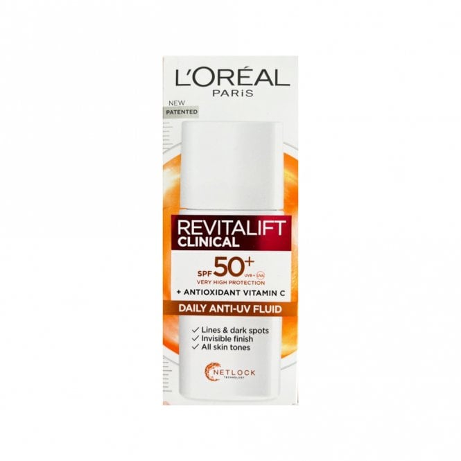 Loreal Revitalift Clinical Vitamin C UV Fluid Spf 50+ 50ml