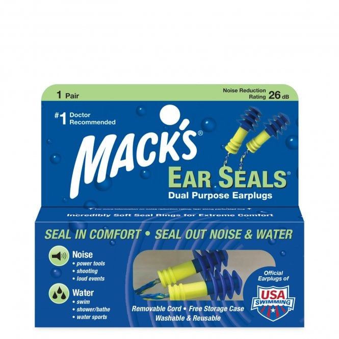 Mack's Ear Seals - Dual Purpose Ear Plugs