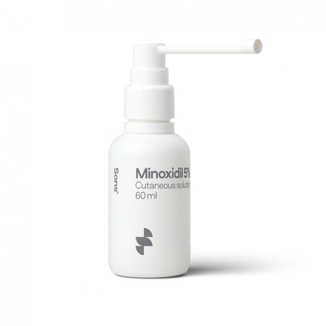 Minoxidil 5% Cutaneous Solution - 3x60ml