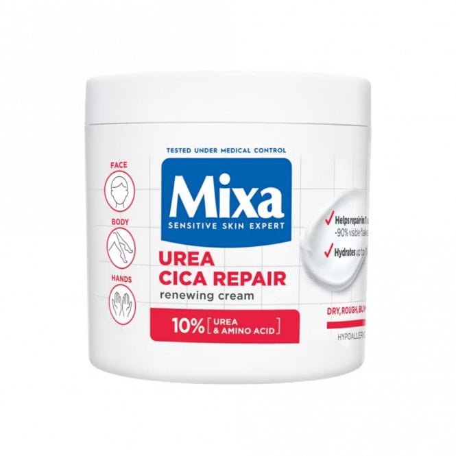 Mixa Urea 10% & Amino Acid Renewing Cream Jar