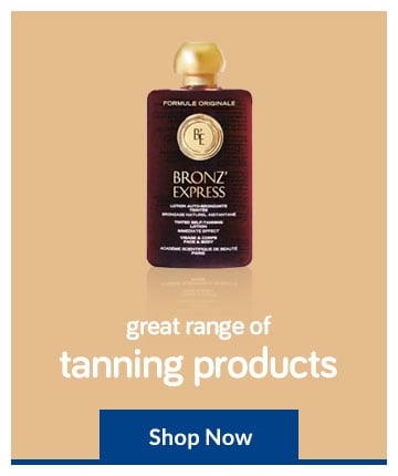 Great range of tanning products